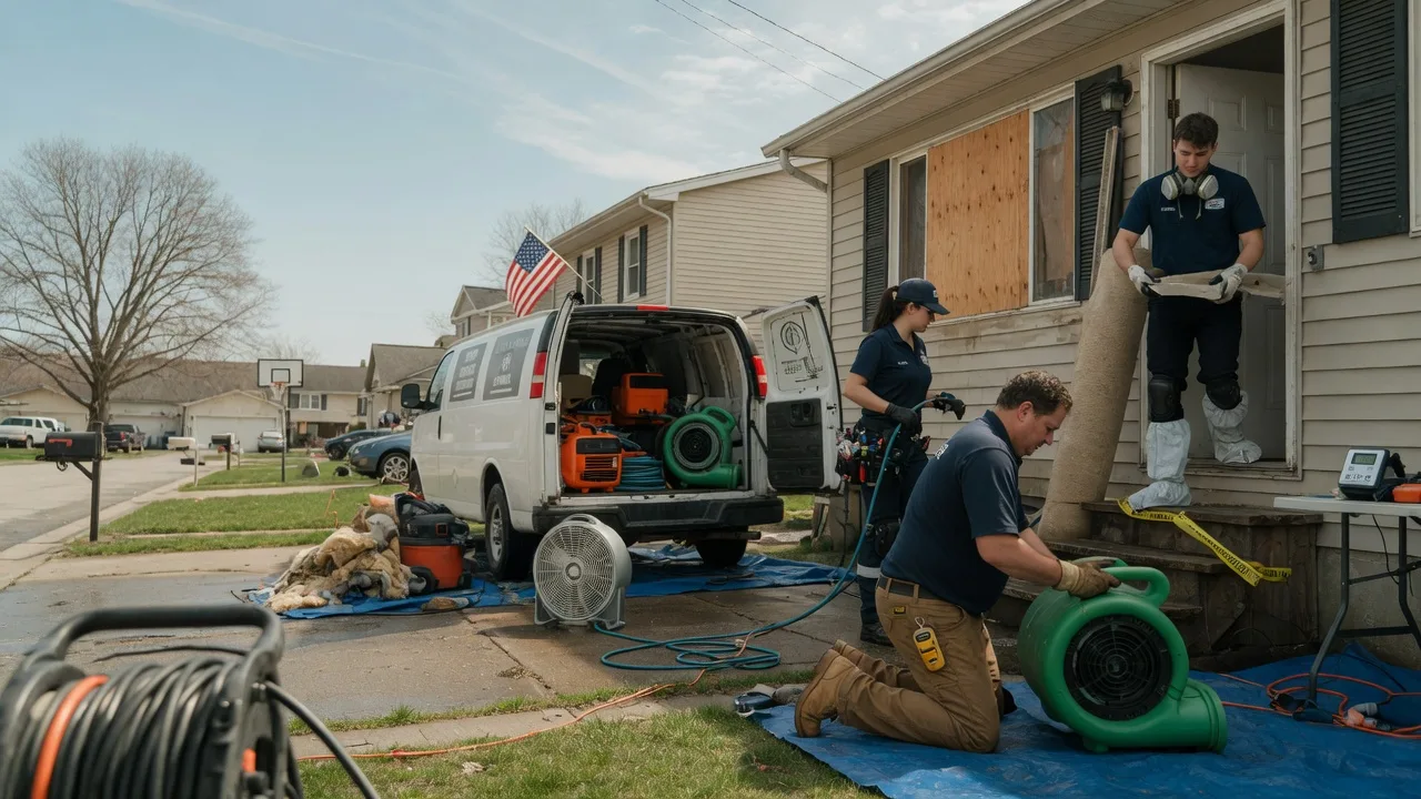 Water Damage Restoration in Vevay, IN near me